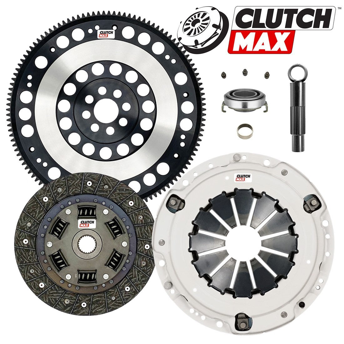 CLUTCHMAX STAGE 2 CLUTCH KIT & PERFORMANCE CHROMOLY FLYWHEEL BUNDLE SET [CM08036HDLSF-ST2]