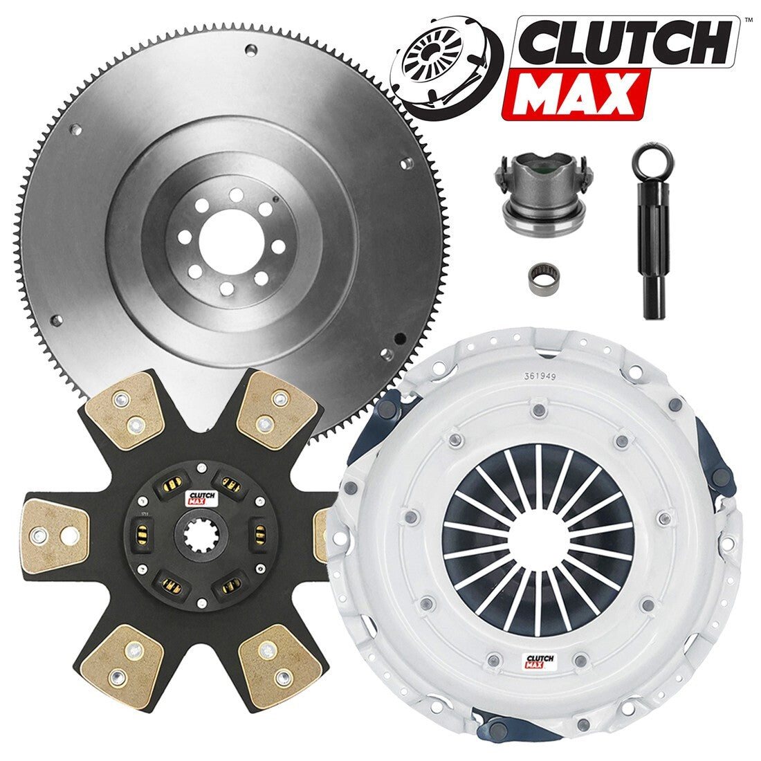 CLUTCHMAX STAGE 4 CLUTCH KIT & FLYWHEEL BUNDLE SET [CM05111HDCFW-ST4]