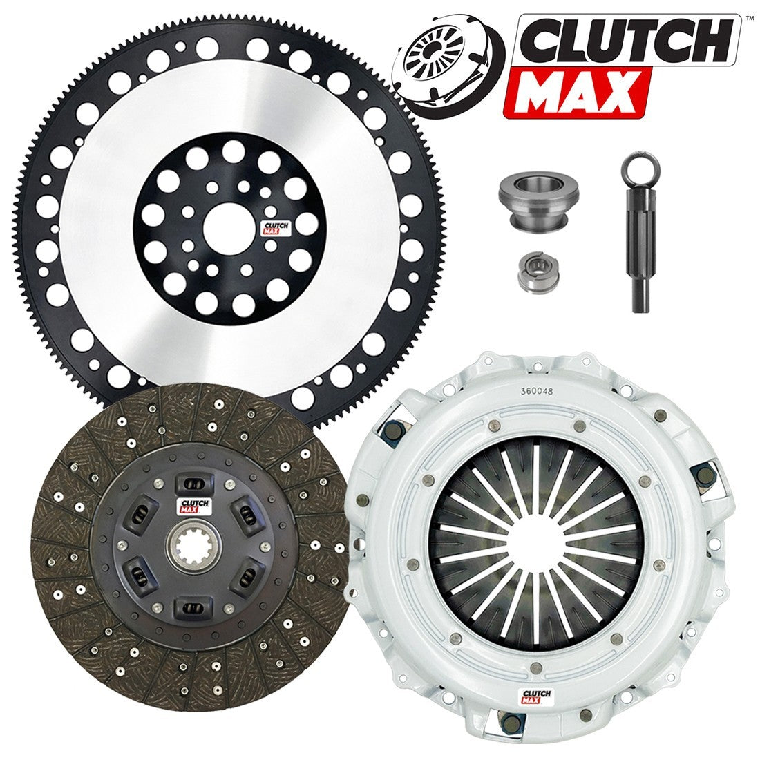 CLUTCHMAX STAGE 2 CLUTCH KIT & PERFORMANCE CHROMOLY FLYWHEEL BUNDLE SET [CM07242HDLSF-ST2]