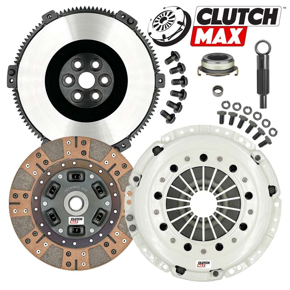CLUTCHMAX STAGE 3 CLUTCH KIT & PERFORMANCE CHROMOLY FLYWHEEL BUNDLE SET [CM10164DFLSF-ST3]