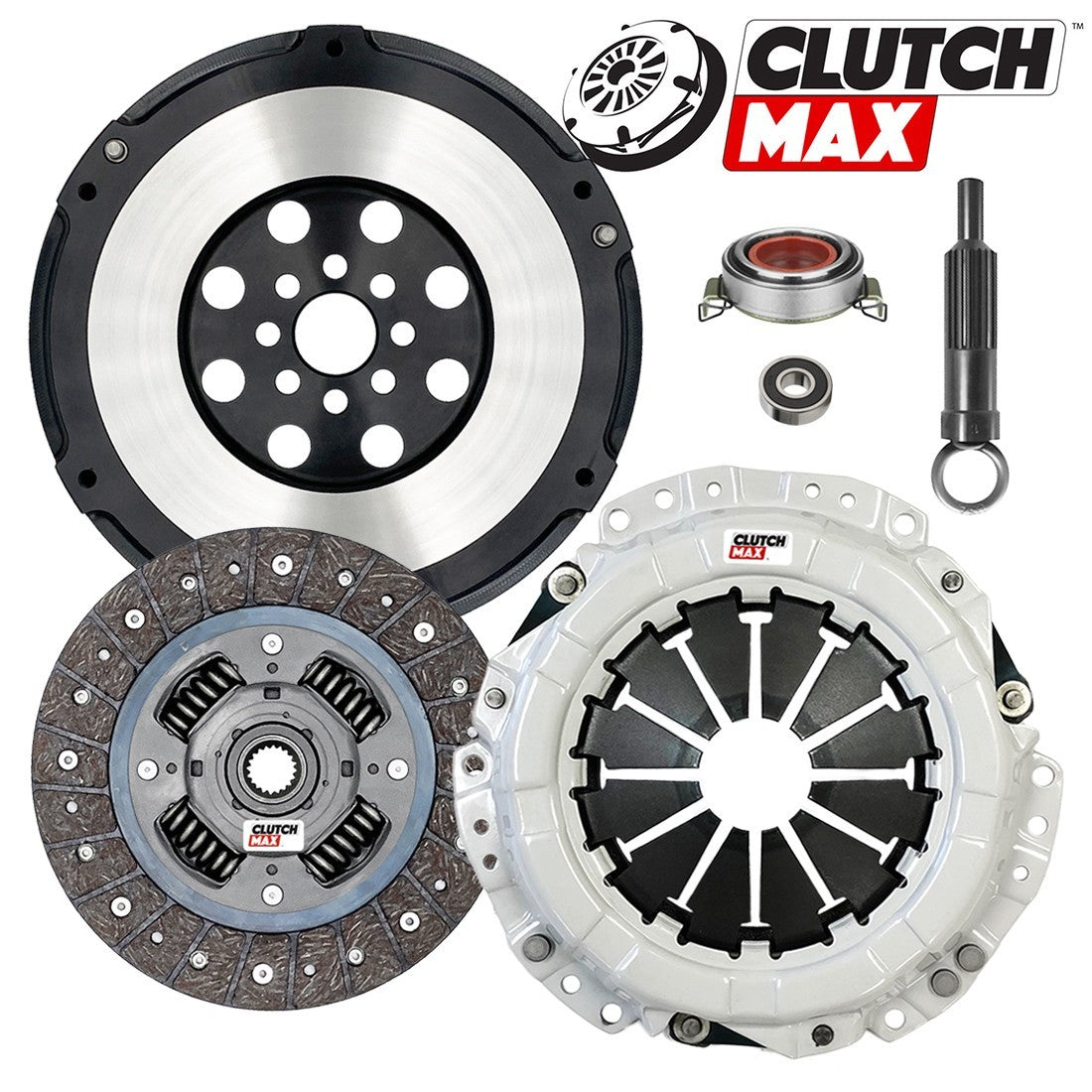 CLUTCHMAX STAGE 1 CLUTCH KIT & PERFORMANCE CHROMOLY FLYWHEEL BUNDLE SET [CM16280HDLSF-ST1]