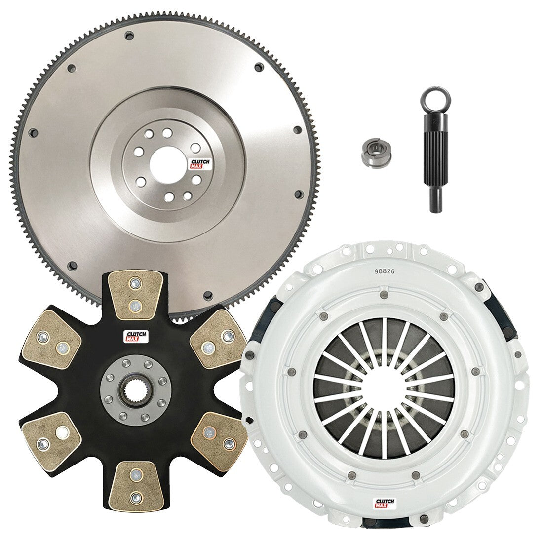CLUTCHMAX STAGE 5 CLUTCH KIT & FLYWHEEL BUNDLE SET [CM07803HDDFW-ST5]