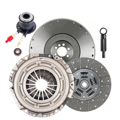 CLUTCHMAX OEM CLUTCH KIT & FLYWHEEL WITH SLAVE CYLINDER BUNDLE SET [CM04231HDWS-FW167575-CK]