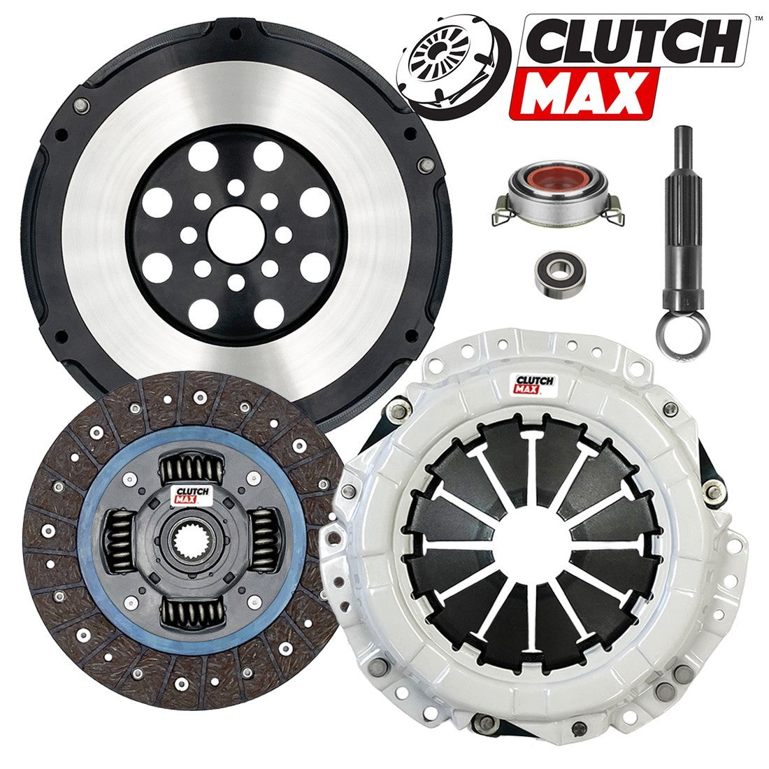 CLUTCHMAX STAGE 2 CLUTCH KIT & PERFORMANCE CHROMOLY FLYWHEEL BUNDLE SET [CM16280HDLSF-ST2]