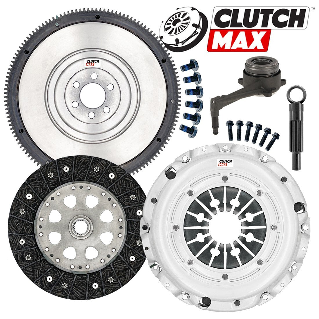 CLUTCHMAX STAGE 2 CLUTCH KIT & FLYWHEEL WITH SLAVE CYLINDER BUNDLE SET [CM17267HDRWSFW-ST2R]