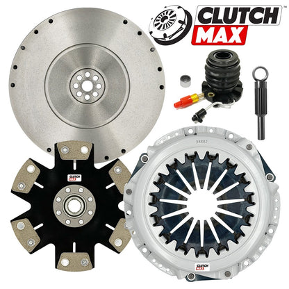 CLUTCHMAX STAGE 5 CLUTCH KIT & FLYWHEEL WITH SLAVE CYLINDER BUNDLE SET [CM07267HDDWS+FW167980-ST5]