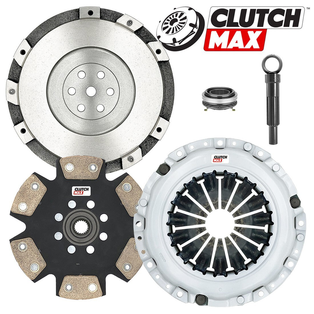 CLUTCHMAX STAGE 4 CLUTCH KIT & FLYWHEEL BUNDLE SET [CM05072HDDFW-ST4]