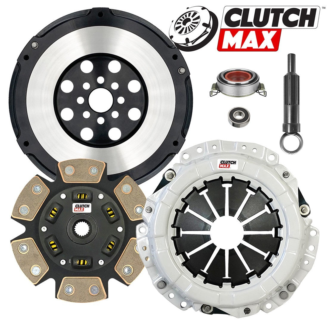 CLUTCHMAX STAGE 3 CLUTCH KIT & PERFORMANCE CHROMOLY FLYWHEEL BUNDLE SET [CM16280HDCLSF-ST3]