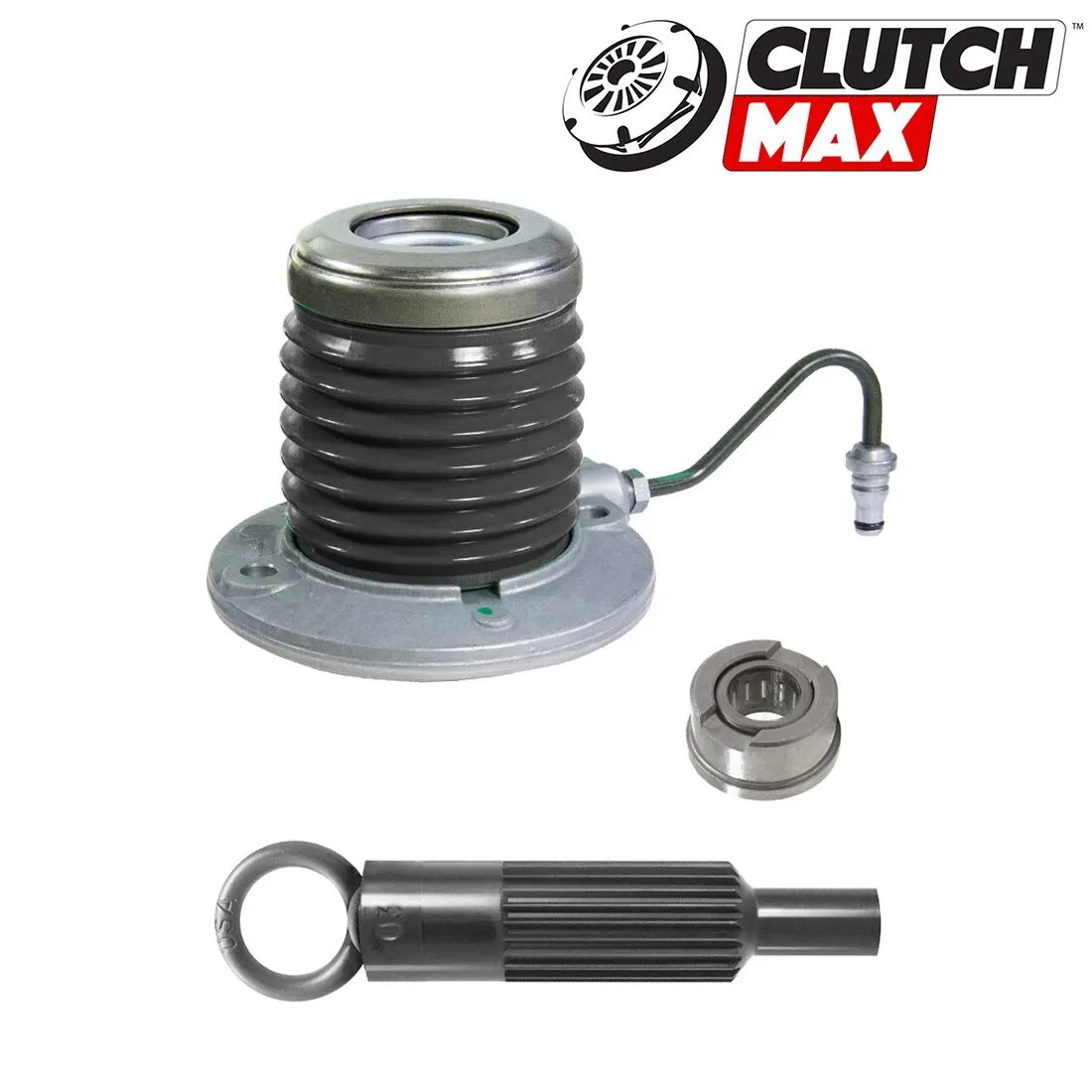 CLUTCHMAX OEM CLUTCH KIT & PERFORMANCE CHROMOLY FLYWHEEL WITH SLAVE CYLINDER BUNDLE SET [CM07386HDWS+LSF07809-CK]