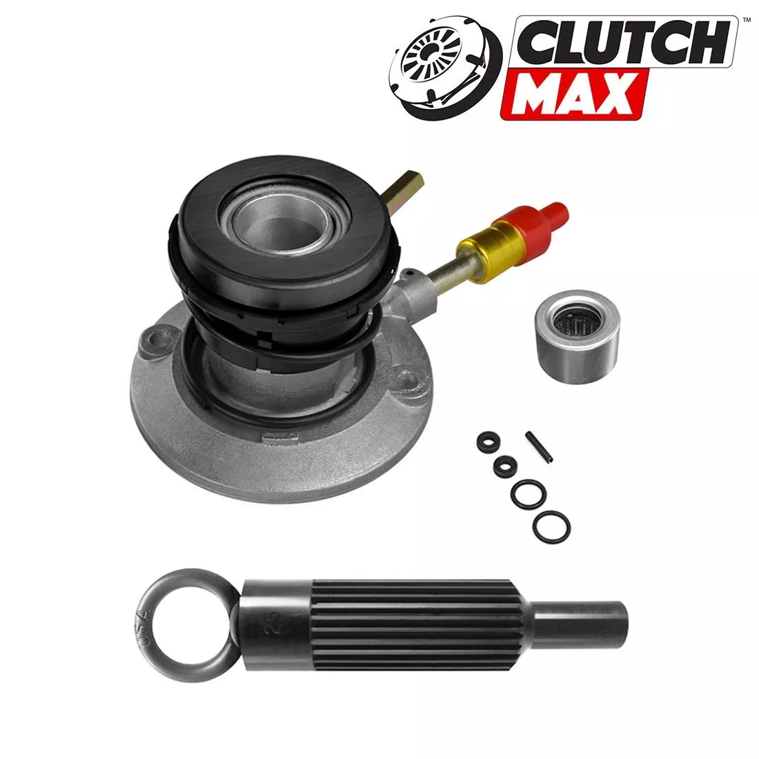 CLUTCHMAX  STAGE 1 CLUTCH KIT & PERFORMANCE CHROMOLY FLYWHEEL WITH SLAVE CYLINDER BUNDLE SET [CM04173HDWS-LSF04173-ST1]