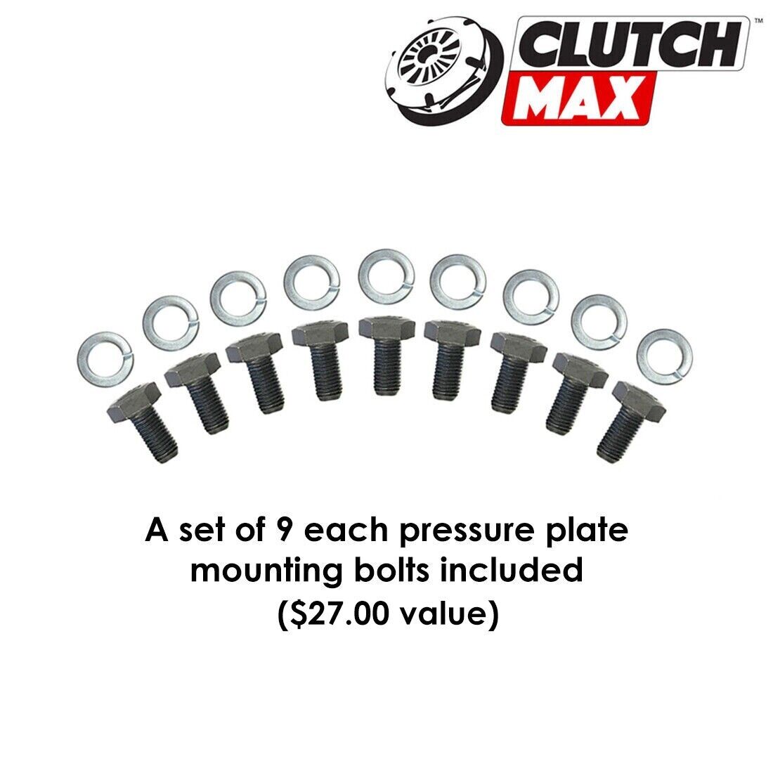 CLUTCHMAX  STAGE 2 CLUTCH KIT & PERFORMANCE CHROMOLY FLYWHEEL BUNDLE SET [CM06255HDLSF-ST2]