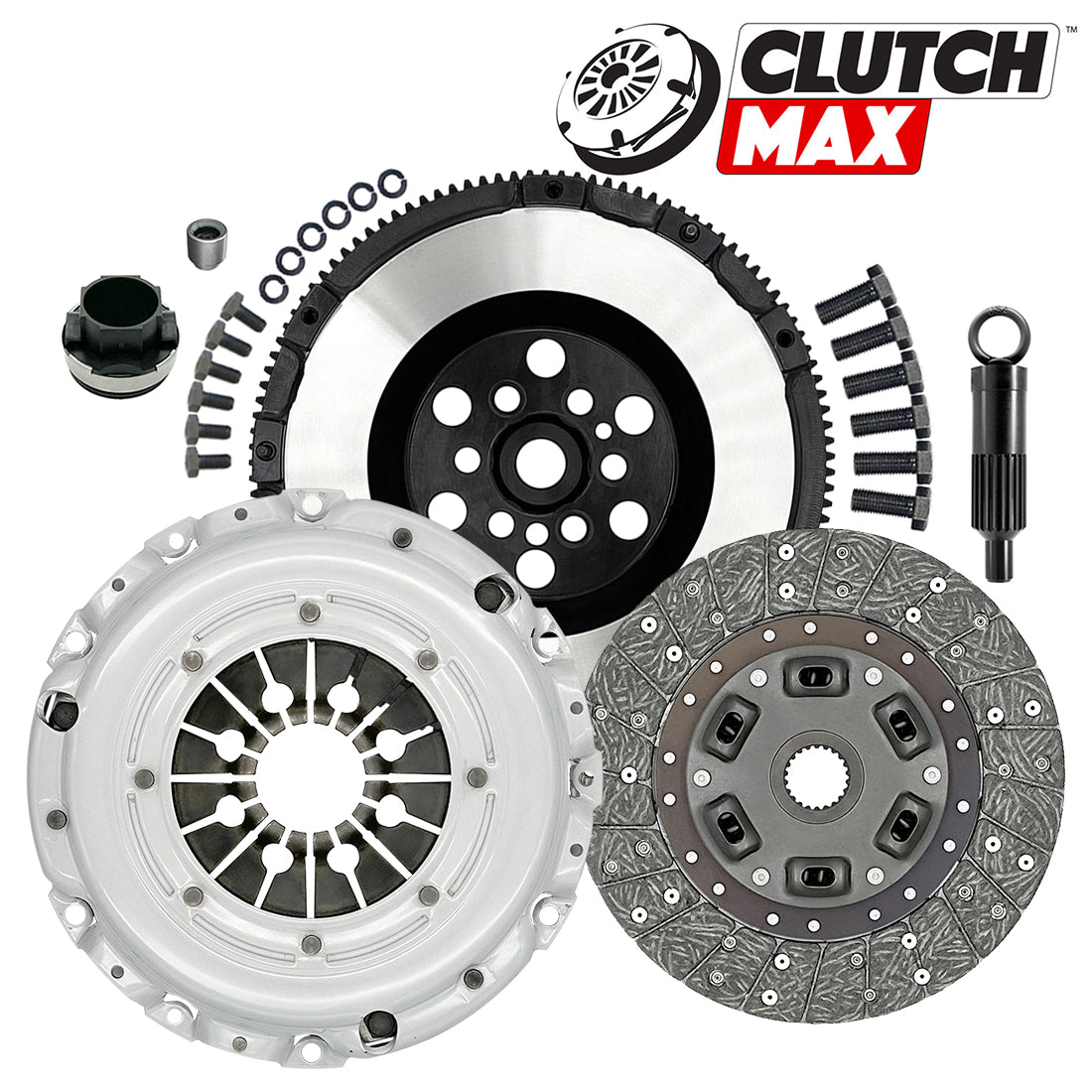 CLUTCHMAX OEM CLUTCH KIT & PERFORMANCE CHROMOLY FLYWHEEL BUNDLE SET [CM03164HDLSF-CK]