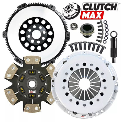 CLUTCHMAX STAGE 4 CLUTCH KIT & PERFORMANCE CHROMOLY FLYWHEEL BUNDLE SET [CM03262HDCLSF-ST4]
