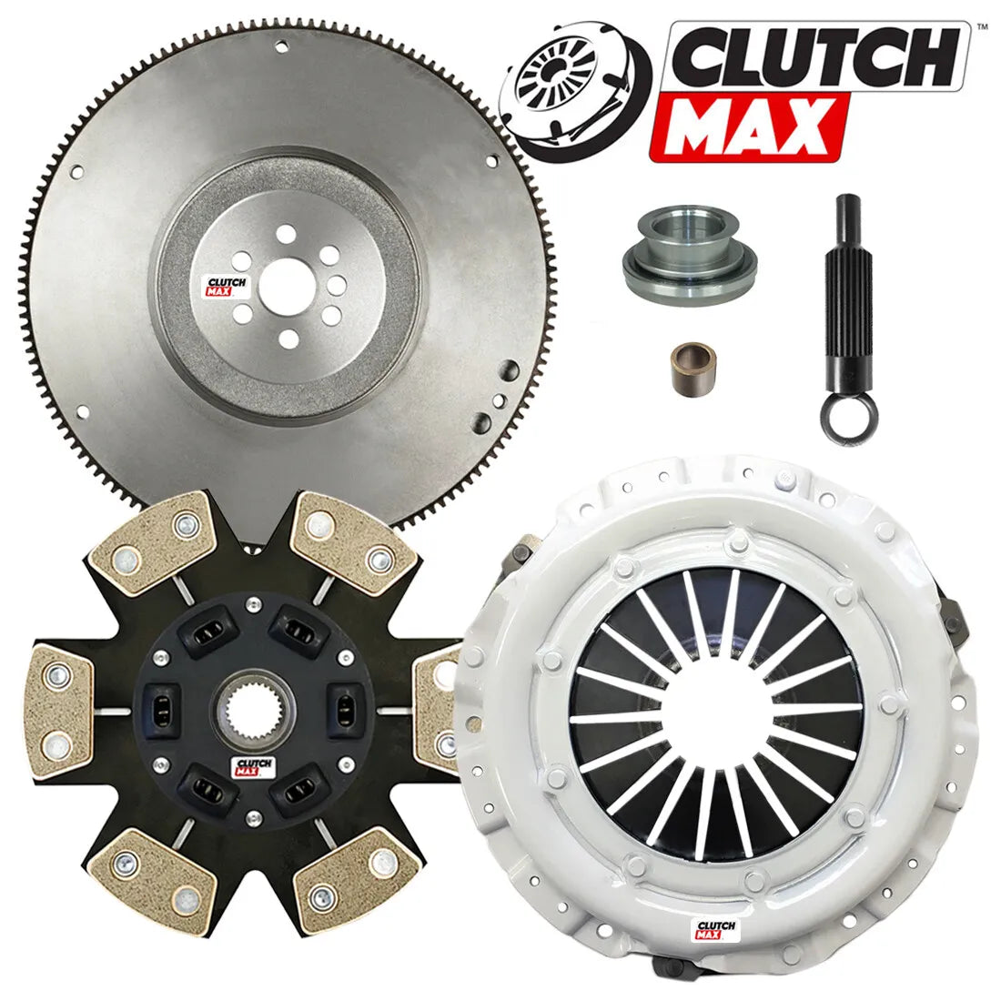 CLUTCHMAX  STAGE 3 CLUTCH KIT & FLYWHEEL BUNDLE SET [CM04138HDCFW-ST3]