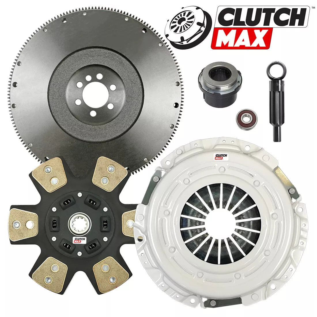 CLUTCHMAX  STAGE 3 CLUTCH KIT & FLYWHEEL BUNDLE SET [CM04151HDC-FW167575-ST3]