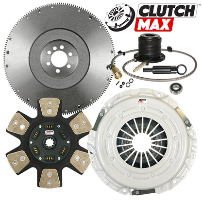 CLUTCHMAX STAGE 3 CLUTCH SLAVE KIT & FLYWHEEL BUNDLE SET [CM04151HDCWS-FW167575-ST3]