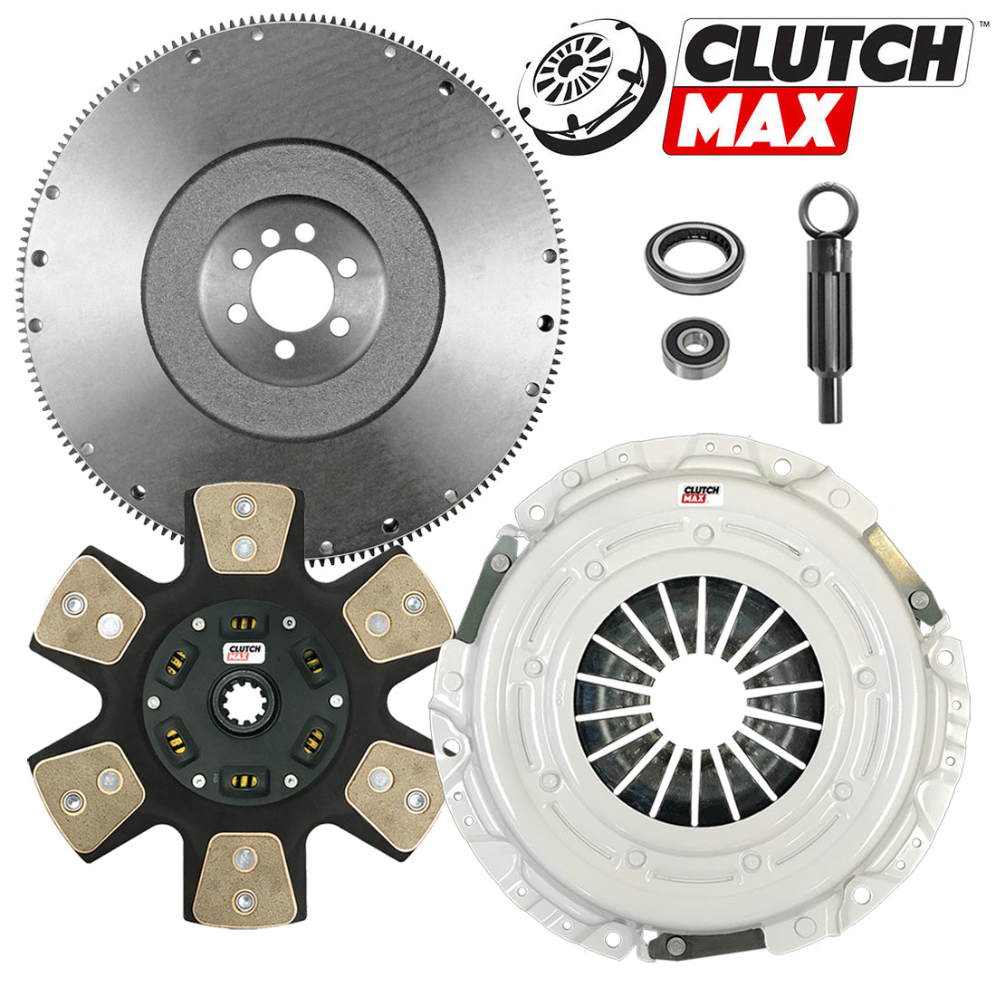 CLUTCHMAX  STAGE 3 CLUTCH KIT & FLYWHEEL BUNDLE SET [CM04151HDC-FW167575-ST3]