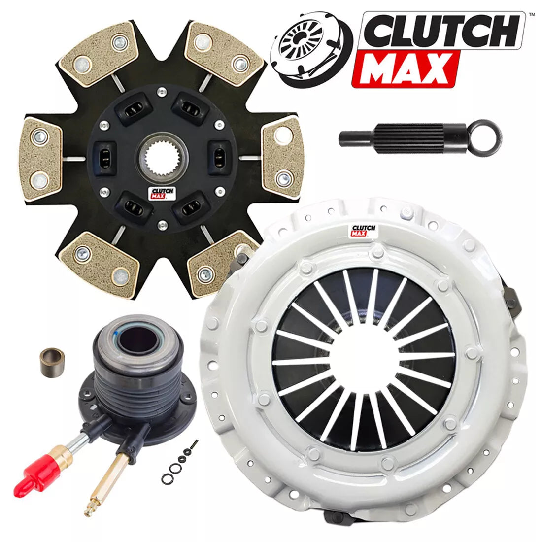 CLUTCHMAX  STAGE 3 CLUTCH KIT WITH SLAVE CYLINDER BUNDLE SET [CM04156HDCWS-ST3]