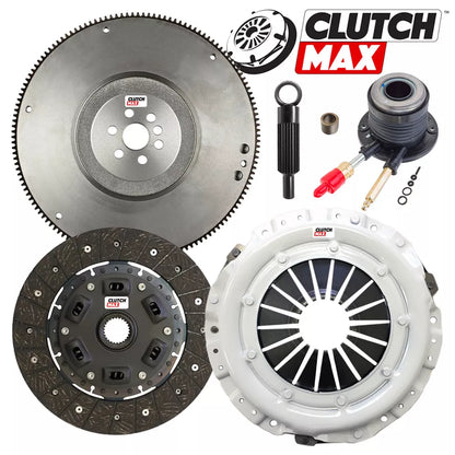 CLUTCHMAX  STAGE 2 CLUTCH KIT & FLYWHEEL WITH SLAVE CYLINDER BUNDLE SET [CM04156HDWS-FW167500-ST2]