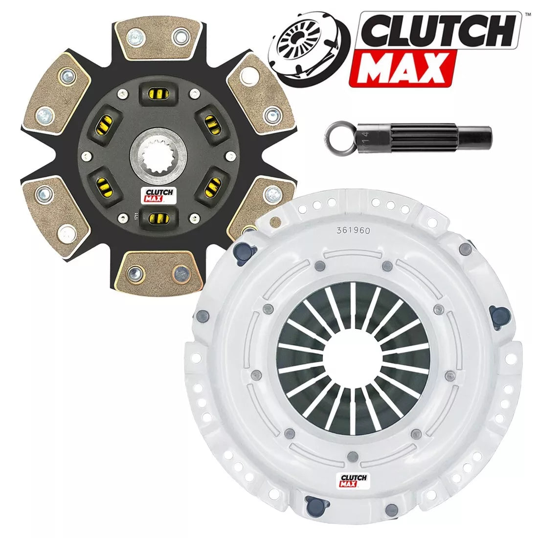 CLUTCHMAX  STAGE 3 CLUTCH KIT [CM04162HDC-ST3]