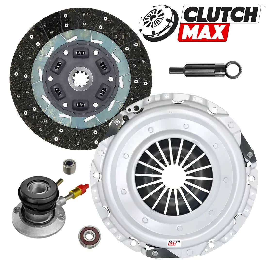 CLUTCHMAX  STAGE 2 CLUTCH KIT WITH SLAVE CYLINDER BUNDLE SET [CM04171HDWS-ST2]