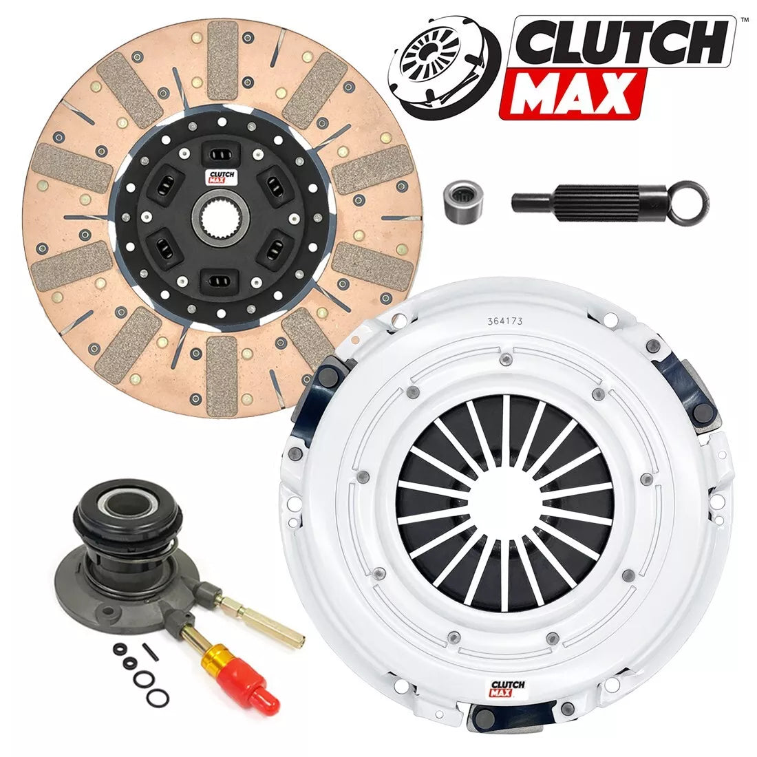 CLUTCHMAX  STAGE 3 CLUTCH KIT WITH SLAVE CYLINDER BUNDLE SET [CM04173DFWS-ST3]