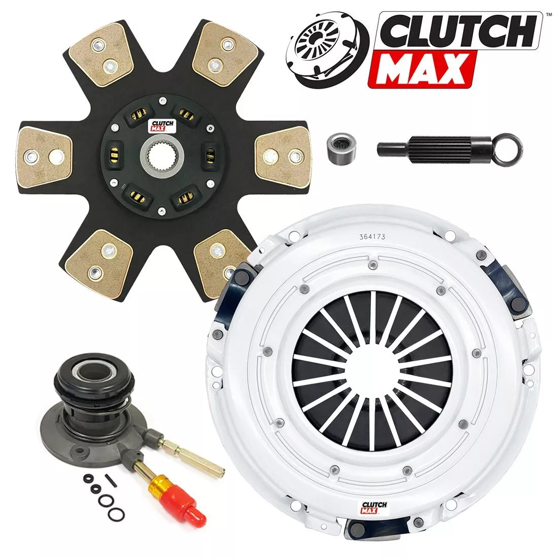 CLUTCHMAX  STAGE 4 CLUTCH KIT WITH SLAVE CYLINDER BUNDLE SET [CM04173HDCWS-ST4]