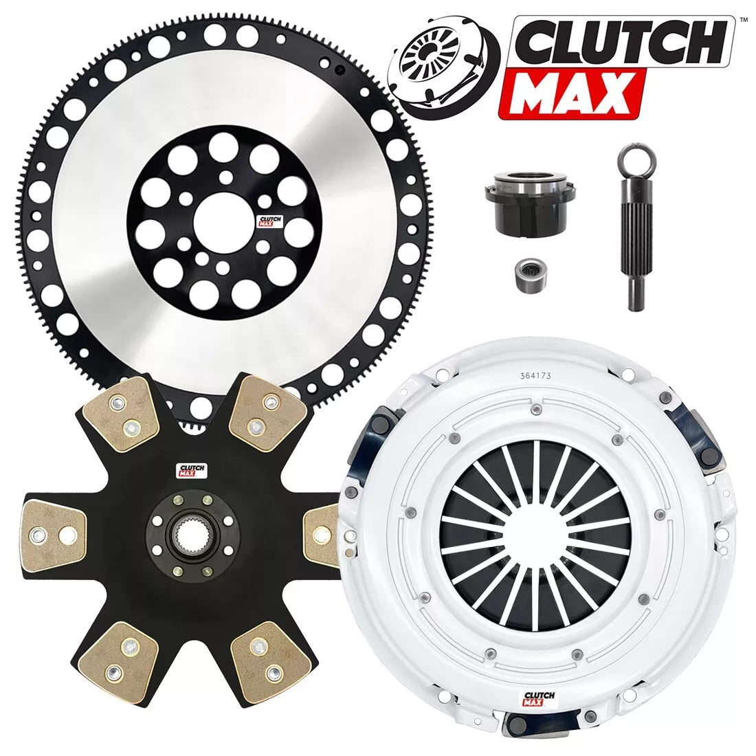 CLUTCHMAX STAGE 5 CLUTCH KIT & PERFORMANCE CHROMOLY FLYWHEEL BUNDLE SET [CM04173HDDLSF-ST5]