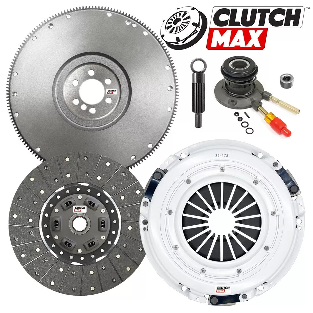 CLUTCHMAX  STAGE 1 CLUTCH KIT & FLYWHEEL WITH SLAVE CYLINDER BUNDLE SET [CM04173HDWS-FW167578-ST1]