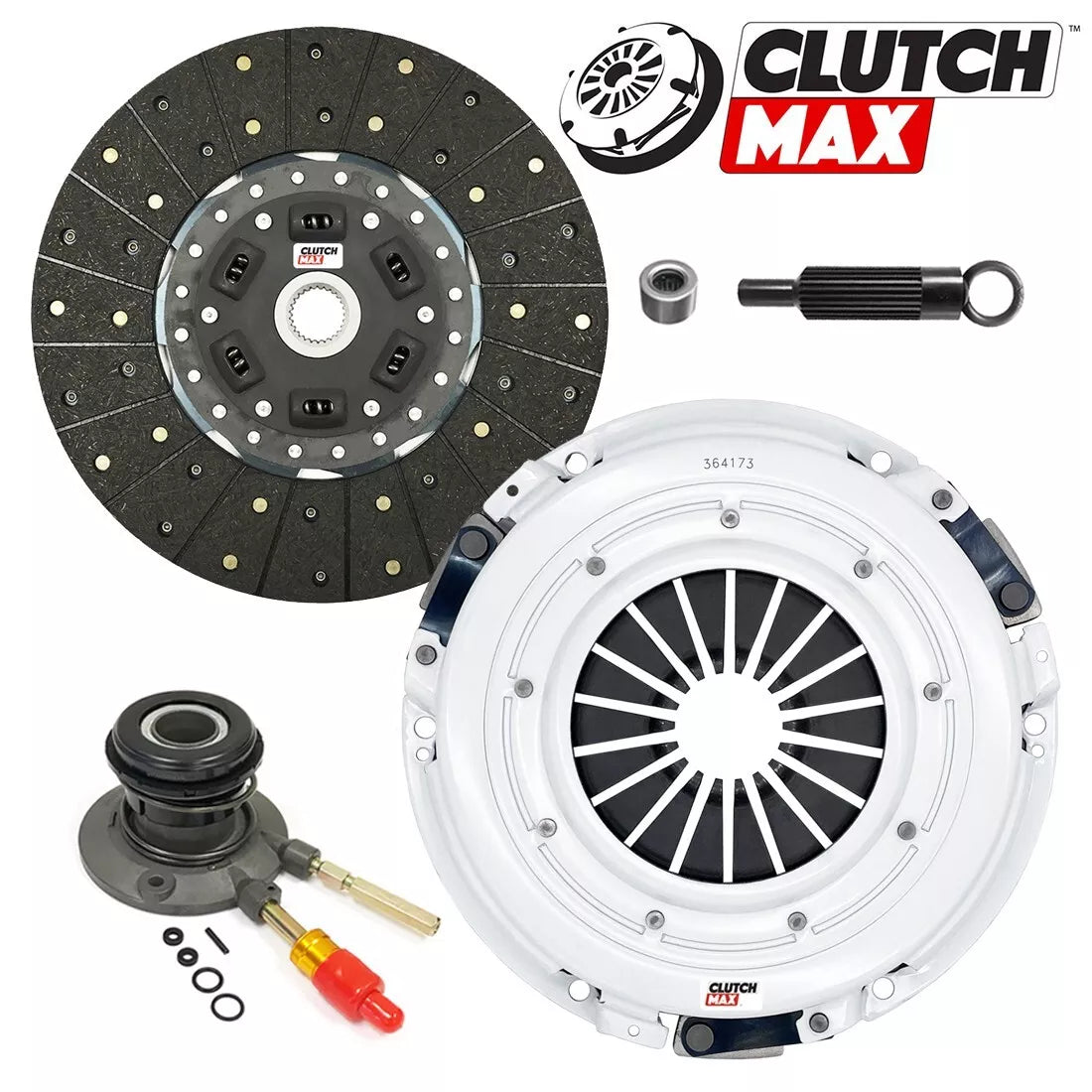 CLUTCHMAX  STAGE 2 CLUTCH KIT WITH SLAVE CYLINDER BUNDLE SET [CM04173SBWS-ST2X]