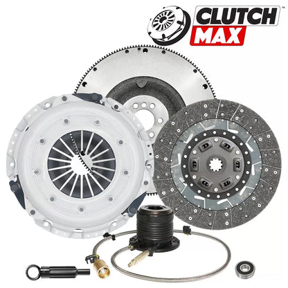 CLUTCHMAX  OEM CLUTCH KIT & FLYWHEEL WITH SLAVE CYLINDER BUNDLE SET [CM04182HDWS-FW167577-CK]