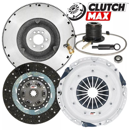 CLUTCHMAX  STAGE 2 CLUTCH KIT & FLYWHEEL WITH SLAVE CYLINDER BUNDLE SET [CM04182HDWS-FW167577-ST2]