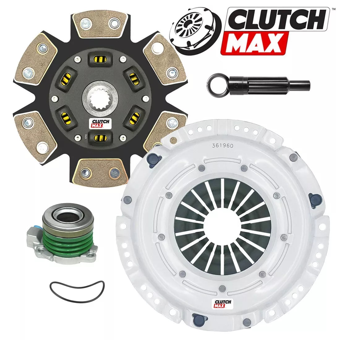 CLUTCHMAX  STAGE 3 CLUTCH KIT WITH SLAVE CYLINDER BUNDLE SET [CM04194HDCWS-ST3]