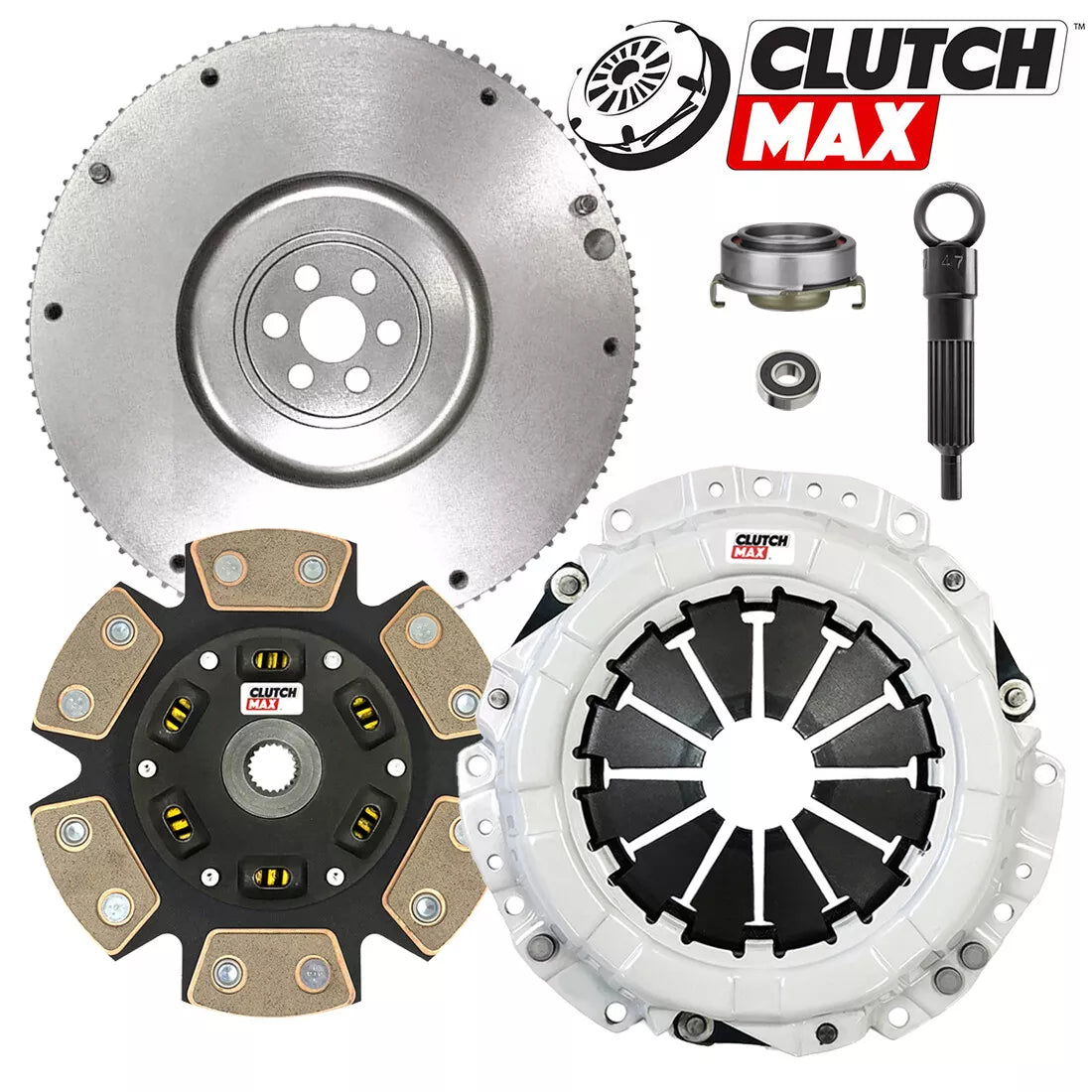 CLUTCHMAX  STAGE 3 CLUTCH KIT & FLYWHEEL BUNDLE SET [CM04197HDCFW-ST3]