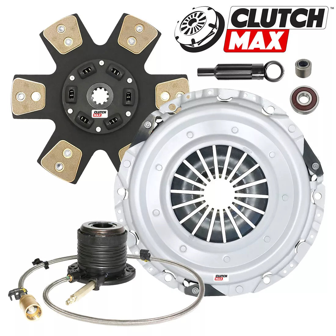 CLUTCHMAX  STAGE 4 CLUTCH KIT WITH SLAVE CYLINDER BUNDLE SET [CM04201HDCWS-ST4]