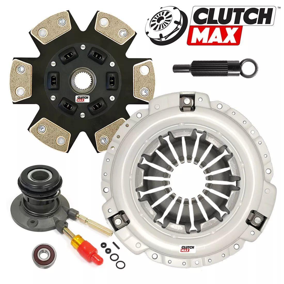 CLUTCHMAX  STAGE 3 CLUTCH KIT WITH SLAVE CYLINDER BUNDLE SET [CM04219HDCWS-ST3]