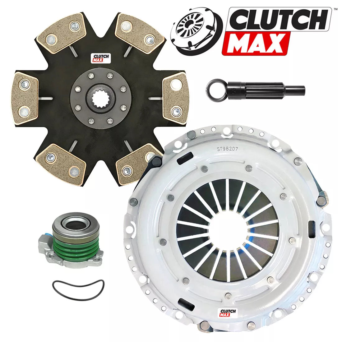 CLUTCHMAX  STAGE 4 CLUTCH KIT WITH SLAVE CYLINDER BUNDLE SET [CM04220HDDWS-ST4]