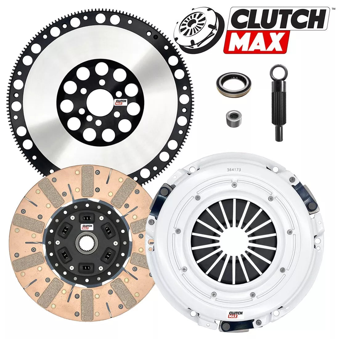 CLUTCHMAX  STAGE 3 CLUTCH KIT & PERFORMANCE CHROMOLY FLYWHEEL BUNDLE SET [CM04222DFLSF-ST3]