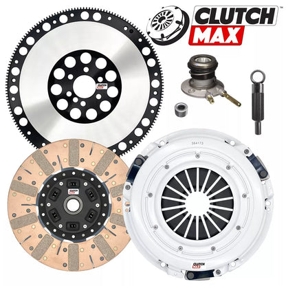 CLUTCHMAX STAGE 3 CLUTCH KIT & PERFORMANCE CHROMOLY FLYWHEEL BUNDLE SET [CM04222DFWS-LSF04173-ST3]