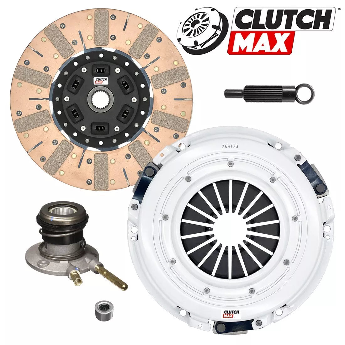 CLUTCHMAX STAGE 3 CLUTCH KIT WITH SLAVE CYLINDER [CM04222DFWS-ST3]