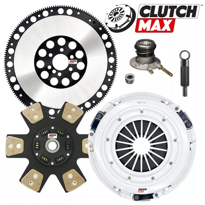 CLUTCHMAX STAGE 4 CLUTCH KIT & PERFORMANCE CHROMOLY FLYWHEEL BUNDLE SET [CM04222HDCWS-LSF04173-ST4]