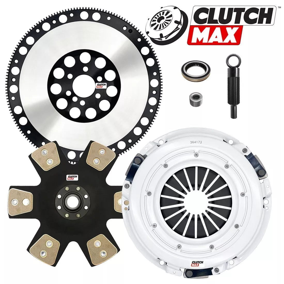 CLUTCHMAX STAGE 5 CLUTCH KIT & PERFORMANCE CHROMOLY FLYWHEEL BUNDLE SET [CM04222HDDLSF-ST5]