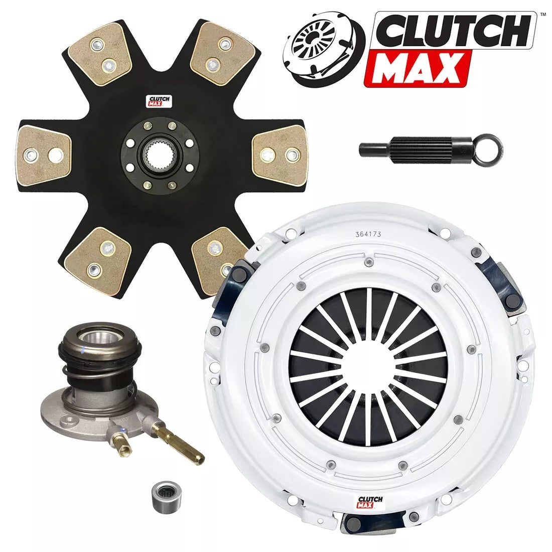 CLUTCHMAX STAGE 5 CLUTCH KIT WITH SLAVE CYLINDER [CM04222HDDWS-ST5]