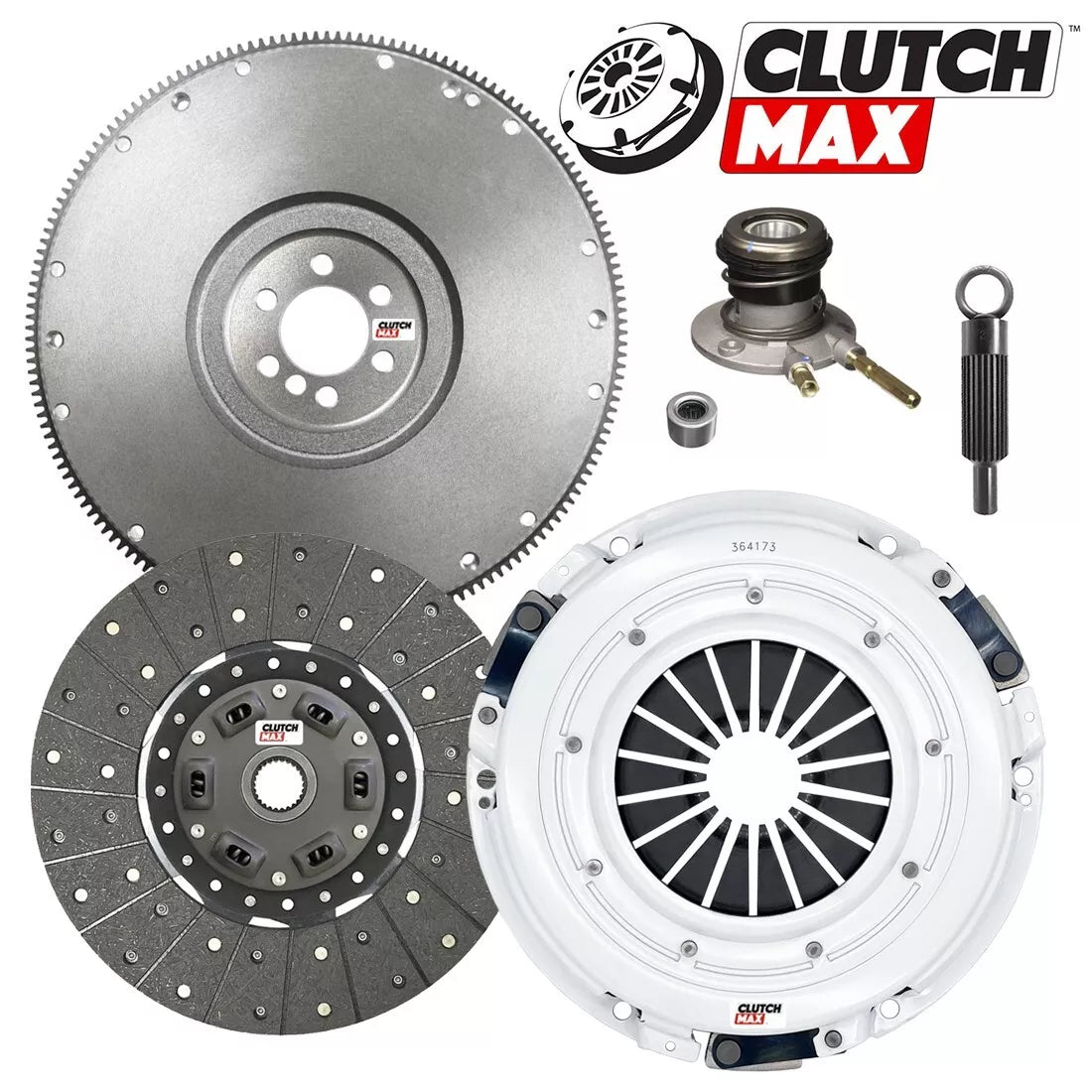 CLUTCHMAX STAGE 1 CLUTCH KIT & FLYWHEEL WITH SLAVE CYLINDER BUNDLE SET [CM04222HDWS-FW167578-ST1]