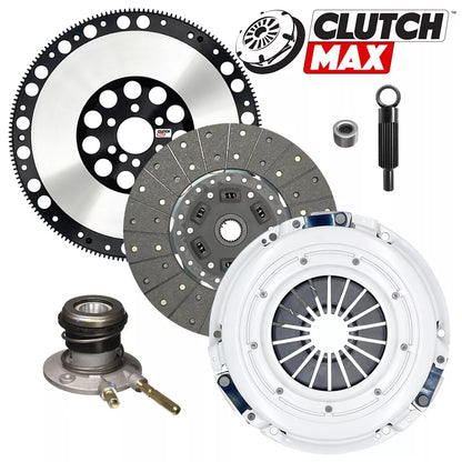 CLUTCHMAX OEM CLUTCH KIT & PERFORMANCE CHROMOLY FLYWHEEL WITH SLAVE CYLINDER BUNDLE SET [CM04222HDWS-LSF04173-CK]