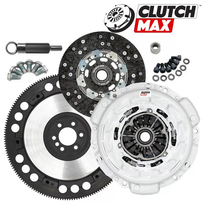 CLUTCHMAX OEM TWIN PLATE CLUTCH KIT & PERFORMANCE CHROMOLY FLYWHEEL BUNDLE SET [CM04232MP-CK]