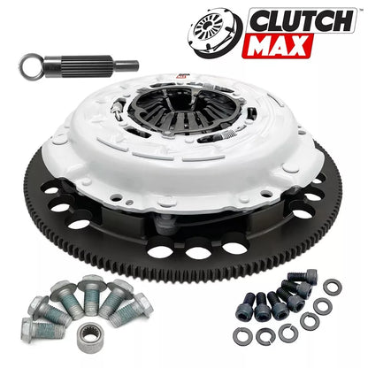 CLUTCHMAX OEM TWIN PLATE CLUTCH KIT & PERFORMANCE CHROMOLY FLYWHEEL BUNDLE SET [CM04232MP-CK]