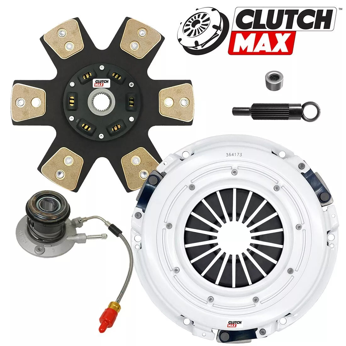 CLUTCHMAX  STAGE 4 CLUTCH KIT WITH SLAVE CYLINDER BUNDLE SET [CM04273HDCWS-ST4]