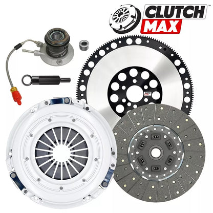 CLUTCHMAX  OEM CLUTCH KIT & PERFORMANCE CHROMOLY FLYWHEEL WITH SLAVE CYLINDER BUNDLE SET [CM04273HDWS-LSF04173-CK]