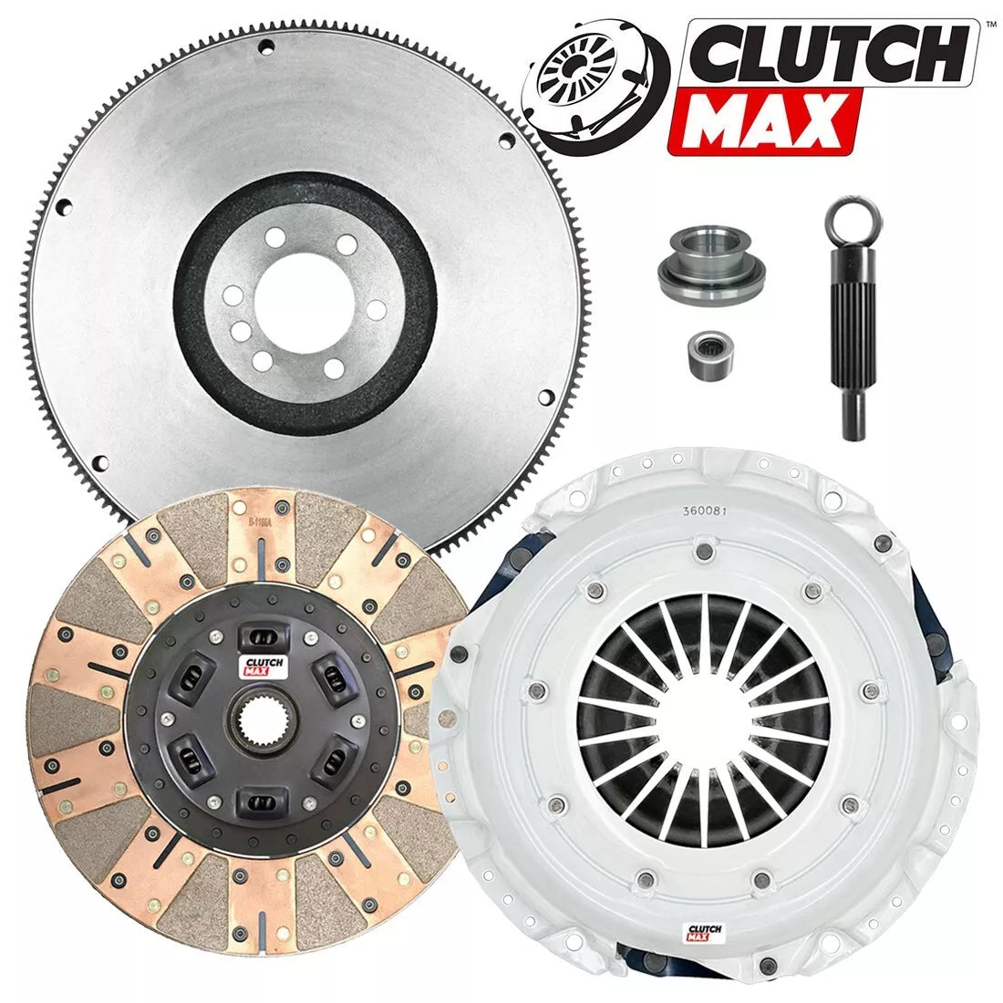 CLUTCHMAX STAGE 3 CLUTCH KIT & FLYWHEEL BUNDLE SET [CM04504DF-FW167976-ST3]